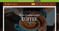 Desktop Screenshot of coffeebeangrinderplus.com