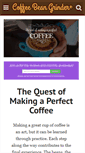 Mobile Screenshot of coffeebeangrinderplus.com